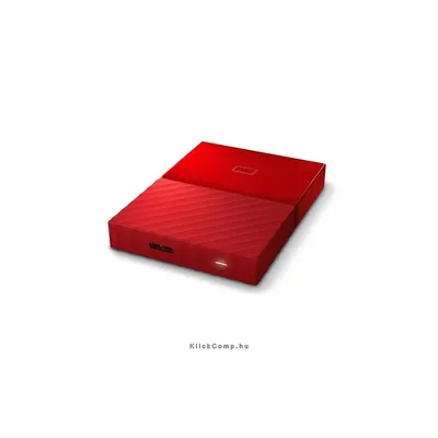 2TB külső HDD 2,5" Western Digital My Passport piros WDBYFT0020BRD fotó