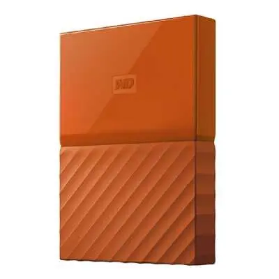 3TB külső HDD 2,5&#34; WD My Passport NEW! Orange WDBYFT0030BOR-WESN fotó