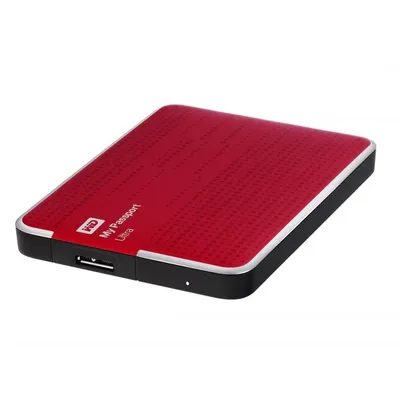 1TB külső HDD 2,5" Western Digital My Passport Ultra piros WDBZFP0010BRD fotó