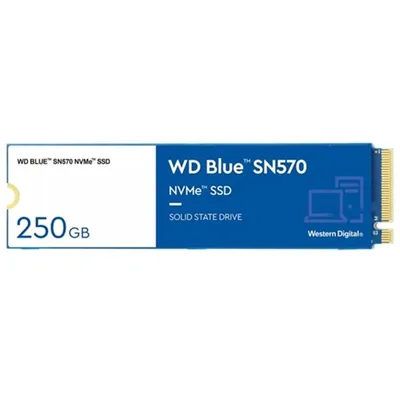 250GB SSD M.2 Western Digital Blue SN570 WDS250G3B0C fotó