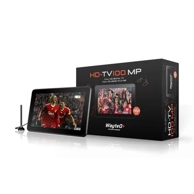 HD-TV100MP 10" DVB-T TV Médialejátszó Digitális képkeret + Autóskészlet WHDTV100MP fotó