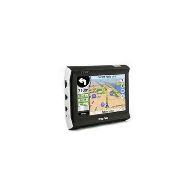 WAYTEQ N710 GPS 4.3&#34; navigator Igo alapú Teljes Európa Szoftverrel V2 MP4 MP 1 év WN710BFE fotó