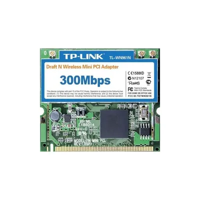 Ethernet  Wireless N Mini-PCI Hálózati Adapter 300Mbps  (5 év ga - Már nem forgalmazott termék WN961N fotó