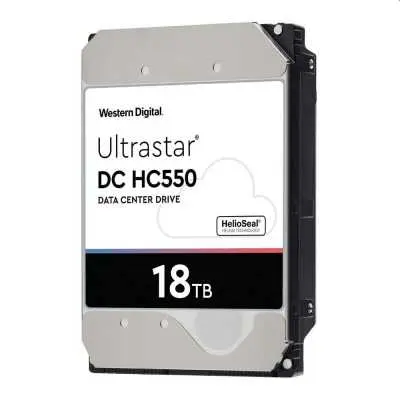18TB 3.5’’ HDD Western Digital Ultrastar DC HC550 HDD Server 512MB 7200RPM SATA 512E WUH721818ALE6L4 fotó