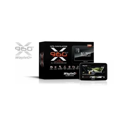 X960BT HD GPS 5&#34; +Sygic Lite Teljes Europa Navigációs szoftver WX960BTHDFEL fotó
