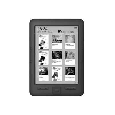 e-book olvasó 6&#34; Eink PEARL 4GB 125+50 ajándék könyv WXBOOK60D fotó