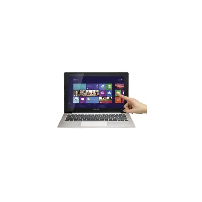 ASUS 11,6" notebook touch Intel Celeron 847 1,1GHz 2GB 320GB Win8 sötét metál lila notebook X202E-CT005H fotó