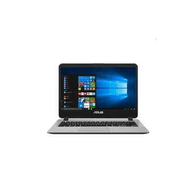 Asus laptop 14&#34; HD  N4000 4GB 500GB Win10 szürke X407MA-BV139T fotó
