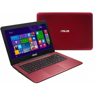 Asus laptop 14&#34; HD i3-5005U DOS Asus Piros X455LA-WX497D fotó