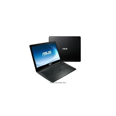 Asus notebook 15,6&#34; LED, i5-3317U 1,7ghz, 4GB, 500GB, Intel HD, no ODD!, DOS, 2cell, Fekete X502CA-XX052D fotó