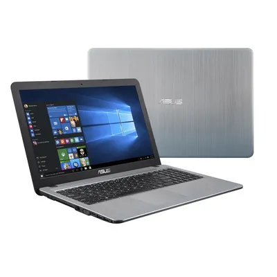 ASUS laptop 15,6&#34; N3700 4GB 500GB Ezüst Win10Home X540SA-XX079T fotó