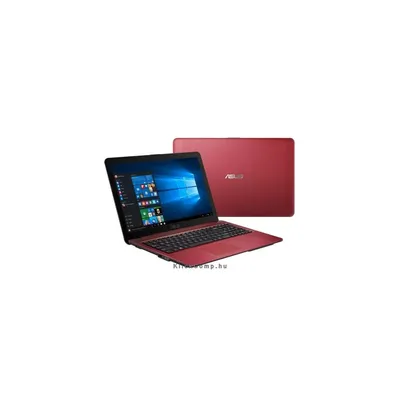 Asus laptop 15,6&#34; N3050 free Win10 piros X540SA-XX154T fotó