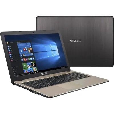 ASUS laptop 15,6&#34; N3350 4GB 500GB Win10Home Fekete X541NA-GQ028T fotó