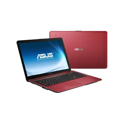 ASUS laptop 15,6&#34; N3350 4GB 500GB Piros X541NA-GQ029 fotó
