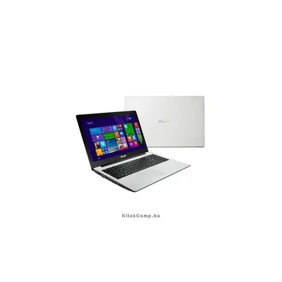 Asus laptop 15.6" PQC N3540 fehér