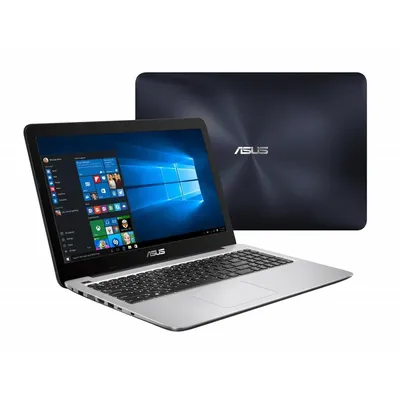 ASUS laptop 15,6&#34; FHD i5-7200U 4GB 1TB GTX-940MX-2GB Sötétkék X556UQ-DM722D fotó