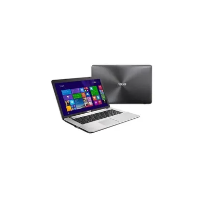Asus laptop 17&#34; i5-5200U 8GB 1TB GT950-2GB Sötétszürke X751LX-TY013D fotó