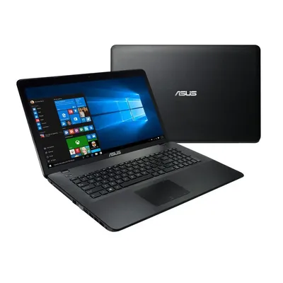 ASUS laptop 17,3&#34; N3050 4GB 500GB Fekete X751SA-TY004D fotó