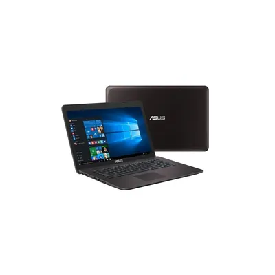 ASUS laptop 17,3&#34; FHD i5-7200U 8GB 1TB GTX-950M-4GB DVD író sötétbarna X756UX-T4197D fotó