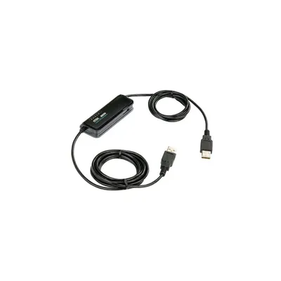 laptop USB KVM switch 2 PC USB + kábel CS-661 XCS661 fotó