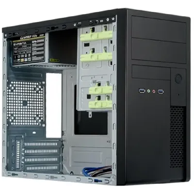 Számítógépház 350W mATX fekete Chieftec Mesh szériás XT-01B-350S8 fotó