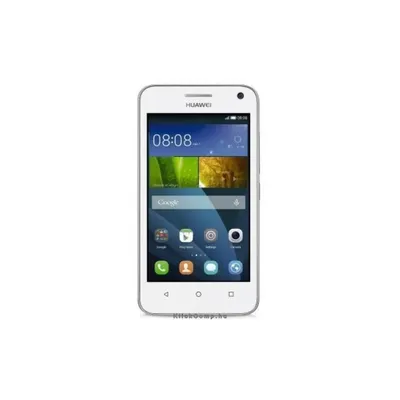 Dual SIM mobiltelefon 4GB Huawei Y360 fehér Y360--U61W fotó