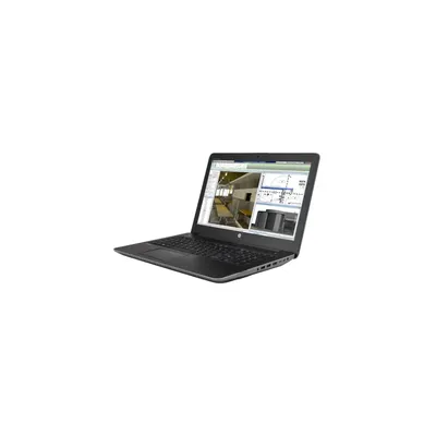 HP ZBook 15 G4 laptop 15,6&#34; FHD i7-7700HQ 16GB 256GB SSD Nvidia Quadro M2200-4GB Win10Prof. Y6K27EA fotó