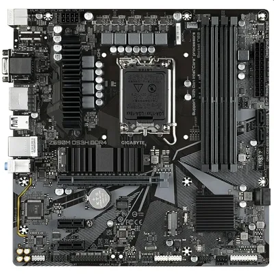 Alaplap Z690 LGA1700 4xDDR4 Gigabyte Z690M ATX Z690M-DS3H-DDR4 fotó