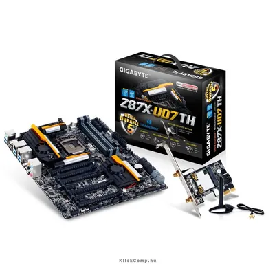 Z87X-UD7 TH Intel Z87 LGA1150 E-ATX alaplap Z87X-UD7-TH fotó
