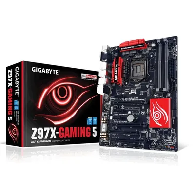 Alaplap LGA1150 ATX Intel Z97 Gigabyte Z97X-GAMING 5 Z97X-GAMING-5 fotó
