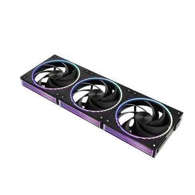 Zalman házventilátor 12cm 12v 2300rpm ZM-DF120-A3-BLACK fotó