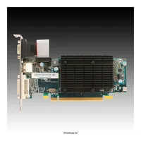 HD/5450/512MB/DDR3/PCI-E/VGA/DVI-I/HDMI/Lite/ AMD DDR3 512MB 64bit PCIe low pro illusztráció, fotó 2