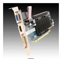 HD5450 1GB DDR3 PCI-E VGA/DVI-I/HDMI Lite AMD DDR3 1GB 64bit PCIe videokártya illusztráció, fotó 2