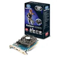 PCI-E Ati HD5670 1024MB DDR3, 128bit, 775/1800Mhz, DX11, DVI, HDMI, DP, Dual Sl illusztráció, fotó 1