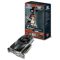 PCI-E AMD HD6850 1024MB DDR5, 256bit, 775/4000MHz, 2xDVI, DP, HDMI, Dual Slot V illusztráció, fotó 1