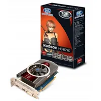 PCI-E AMD HD6770 1024MB DDR5, 128bit, 850/4800MHz, DVI, DP, HDMI, Dual Slot Ven illusztráció, fotó 3