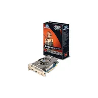 PCI-E Ati HD6770 512MB DDR5, 128bit, 850/4800MHz, DVI, DP, HDMI, Dual Slot Vent illusztráció, fotó 2