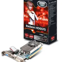 HD6570 2G DDR3 PCI-E HDMI / DVI-D / VGA ROHS LITE AMD DDR3 2GB 128bit PCIe low illusztráció, fotó 1