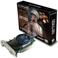 HD7770 GHZ EDITION 1G GDDR5 PCI-E HDMI / DVI-I / DUAL MINI DP LITE AMD GDDR5 1G illusztráció, fotó 1