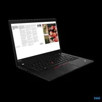 Lenovo ThinkPad laptop 14  FHD R5-5650U 8GB 256GB IrisXe W10Pro fekete Lenovo T illusztráció, fotó 2