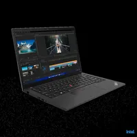 Lenovo ThinkPad laptop 14  WUXGA i5-1235U 16GB 512GB UHD W11Pro fekete Lenovo T illusztráció, fotó 2