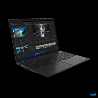 Lenovo ThinkPad laptop 16  WUXGA i5-1240P 16GB 512GB IrisXe W11Pro fekete Lenov illusztráció, fotó 2