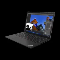 Lenovo ThinkPad laptop 14  WUXGA R5Pro-6650U 16GB 512GB IrisXe W11 fekete Lenov illusztráció, fotó 3