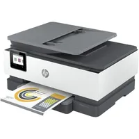 MFP tintasugaras A4 színes HP OfficeJet Pro 8022E All-in-One multifunkciós Inst illusztráció, fotó 2