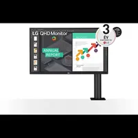 Monitor 27  2560x1440 IPS HDMI DP USB-C USB LG 27QN880P illusztráció, fotó 1