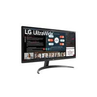 Monitor 29  2560x1080 IPS HDMI DP LG 29WP500-B illusztráció, fotó 4