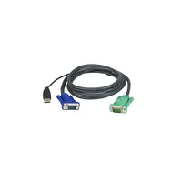 KVM switch Kábel USB VGA 5.0m 2L-5205U Technikai adatok