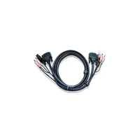 KVM switch Kábel USB DVI Dual Link 1.8m ATEN 2L-7D02UD Technikai adatok