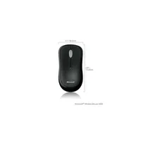 Microsoft Wireless Mouse 1000 Mac/Windows ER Hdwr Black illusztráció, fotó 4