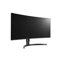 Monitor 34  3440x1440 ívelt HDMI Display Port LG 34WL85C-B IPS 21:9 21:9 USB HD illusztráció, fotó 2
